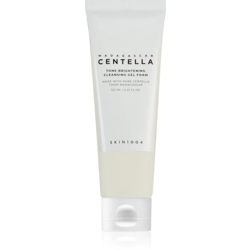 SKIN1004 Madagascar Centella Tone Brightening Cleansing Gel Foam пенлив почистващ гел за освежаване и хидратация 125 мл.