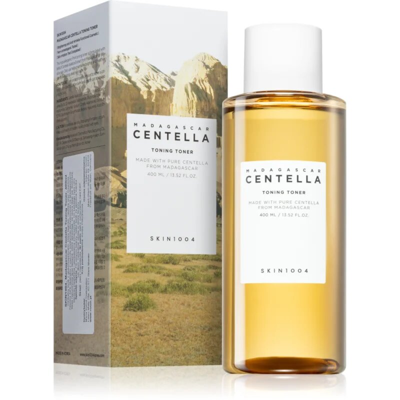 SKIN1004 Madagascar Centella Toning Toner нежен ексфолиращ тоник за чувствителна кожа на лицето 400 мл.