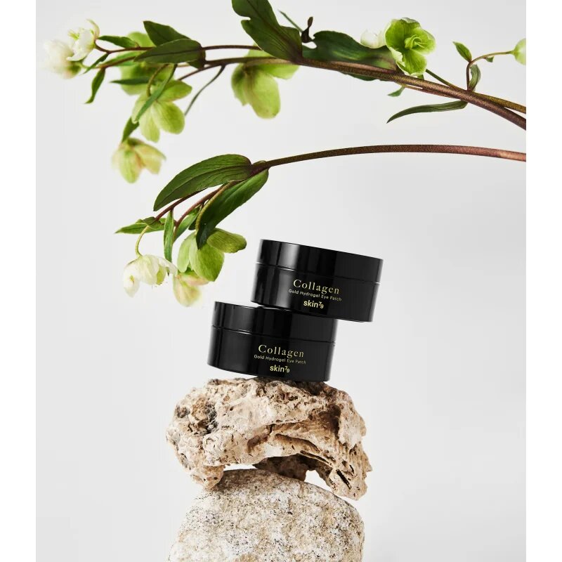 Skin79 24k Gold Collagen хидрогелова маска за зоната около очите с колаген 60 бр.