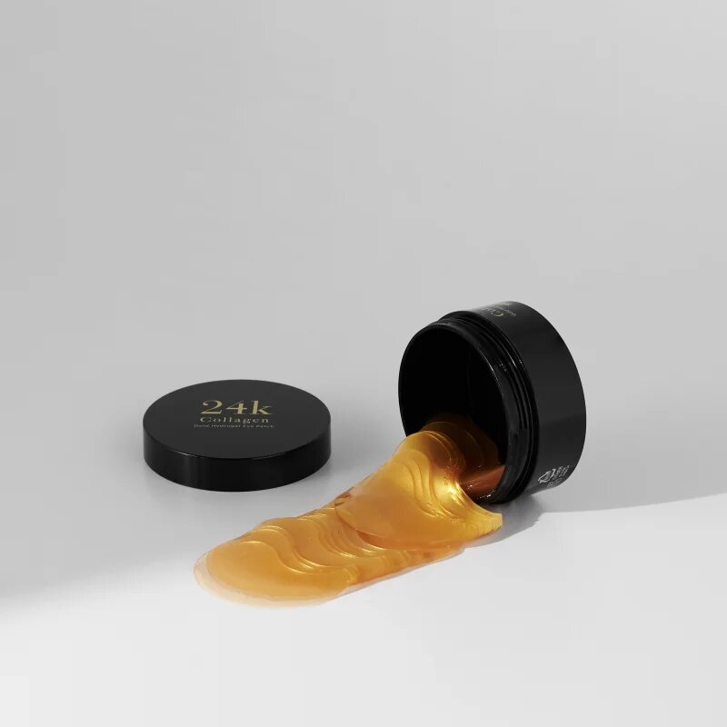 Skin79 24k Gold Collagen хидрогелова маска за зоната около очите с колаген 60 бр.