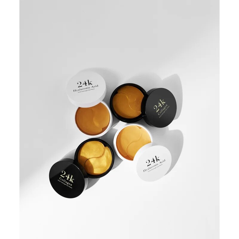 Skin79 24k Gold Collagen хидрогелова маска за зоната около очите с колаген 60 бр.