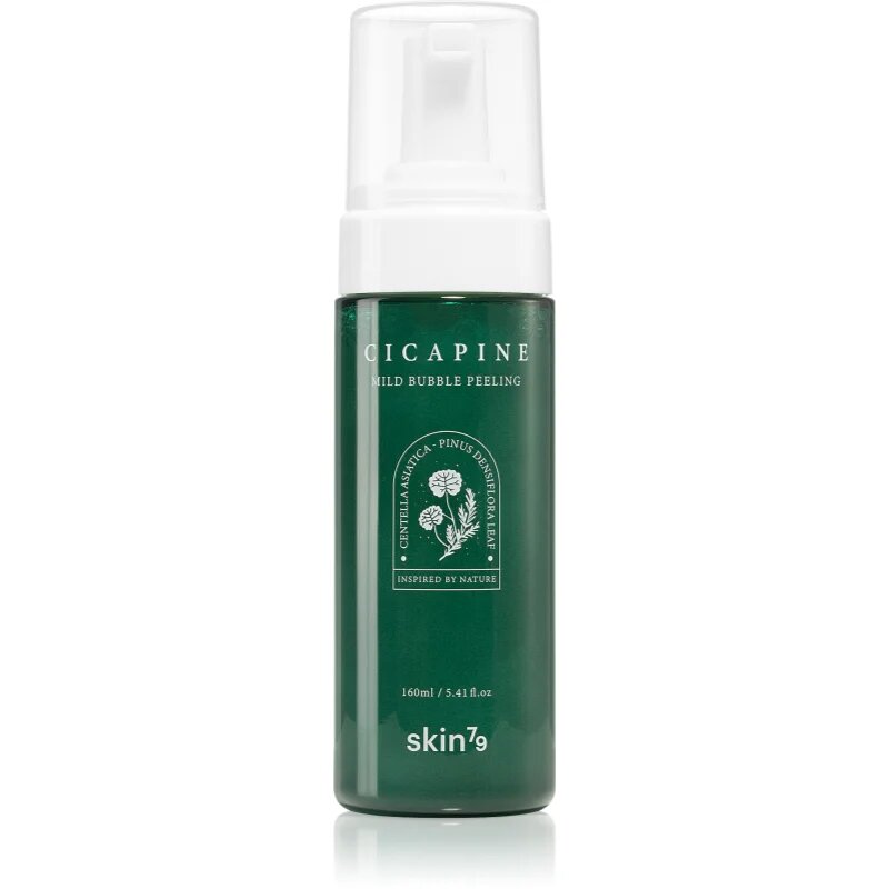 Skin79 Cica Pine нежна почистваща пяна с пилинг ефект 160 мл.