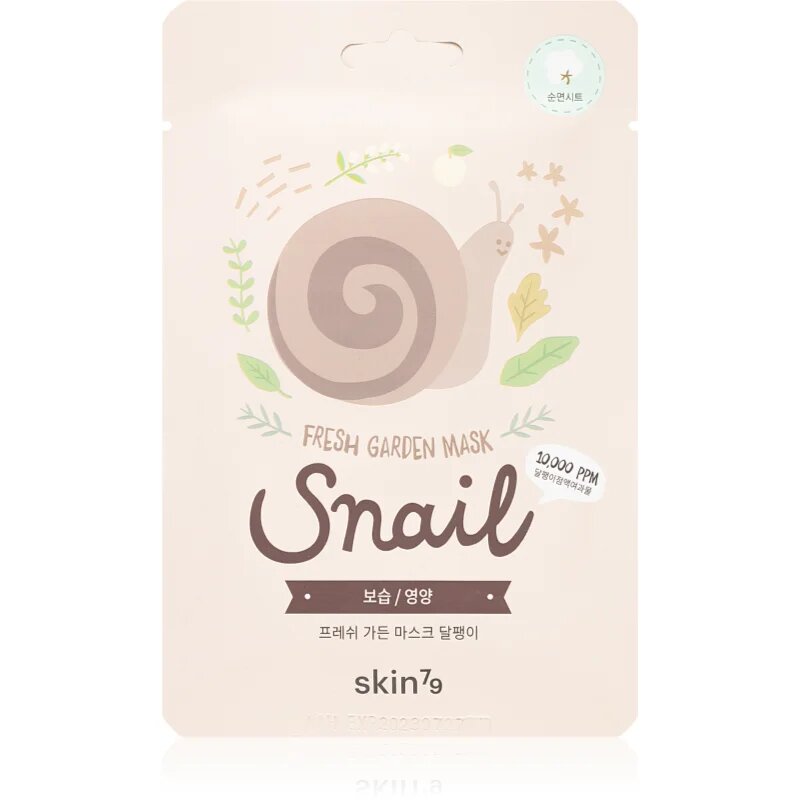 Skin79 Fresh Garden Snail ревитализираща платнена маска с екстракт от охлюв 23 гр.