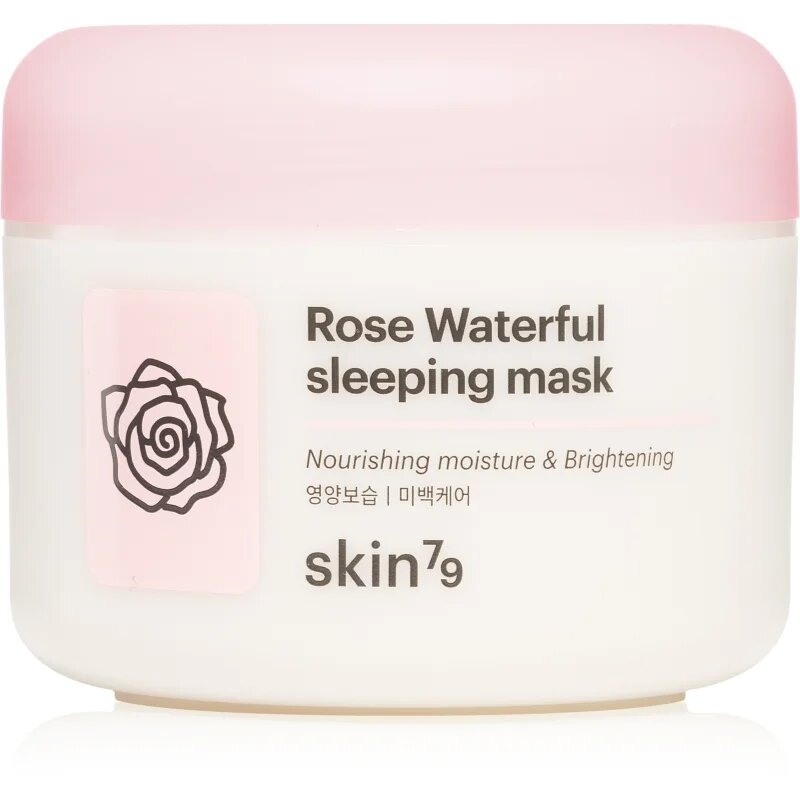 Skin79 Rose Waterfull нощна хидратираща маска с розова вода 100 мл.