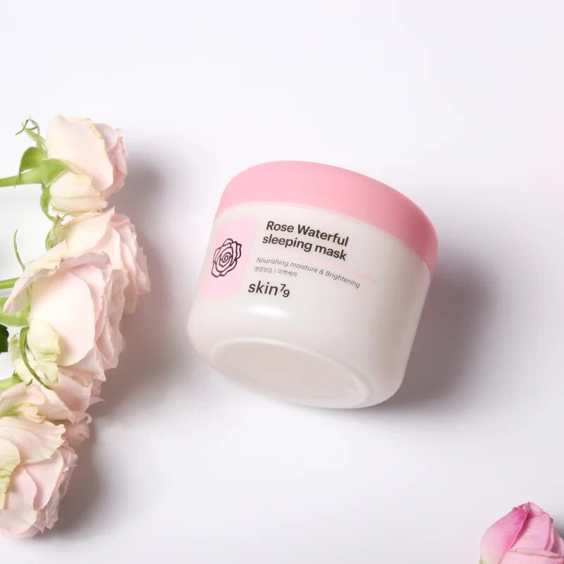Skin79 Rose Waterfull нощна хидратираща маска с розова вода 100 мл.