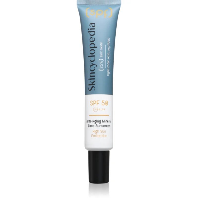 Skincyclopedia Anti-Aging Mineral Face Sunscreen крем против стареене SPF 50 40 мл.
