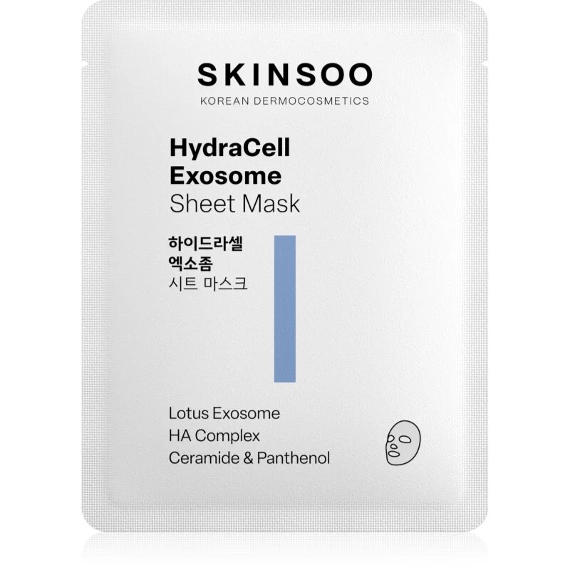 SKINSOO HydraCell Exosome Sheet Mask хидратираща платнена маска 22 гр.