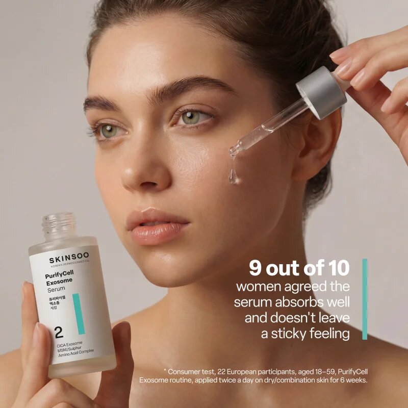 SKINSOO PurifyCell Exosome Serum регенериращ серум за стягане на порите 50 мл.