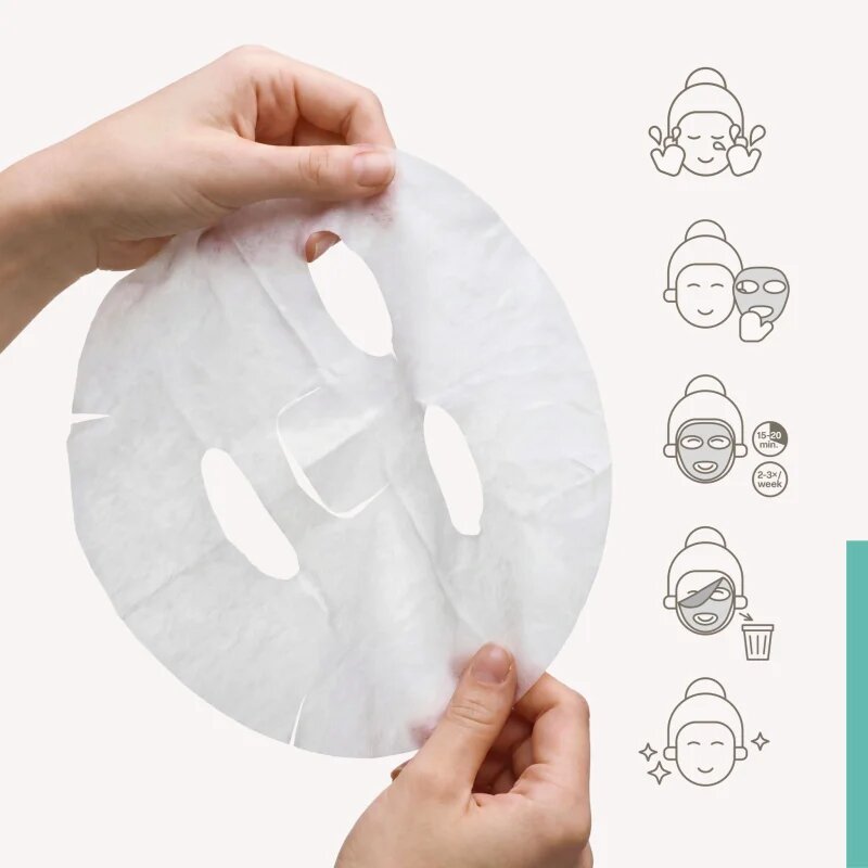 SKINSOO PurifyCell Exosome Sheet Mask успокояваща платнена маска 22 гр.