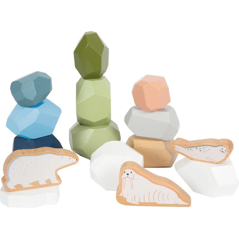 Small foot Arctic игра за балансиране 12 m+ 15 бр.
