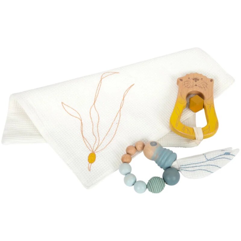 Small foot Baby's First Toy Set комплект за бебета 2 m+
