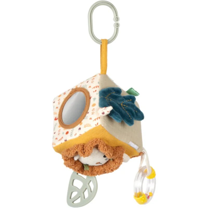 Small foot Little Lion Fabric Playing Cube играчка за подреждане 0m+ 1 бр.