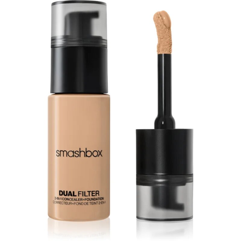 Smashbox DUAL-FILTER 2-in-1 Concealer + Foundation грим и коректор цвят Light 10 Neutral 23.6 мл.