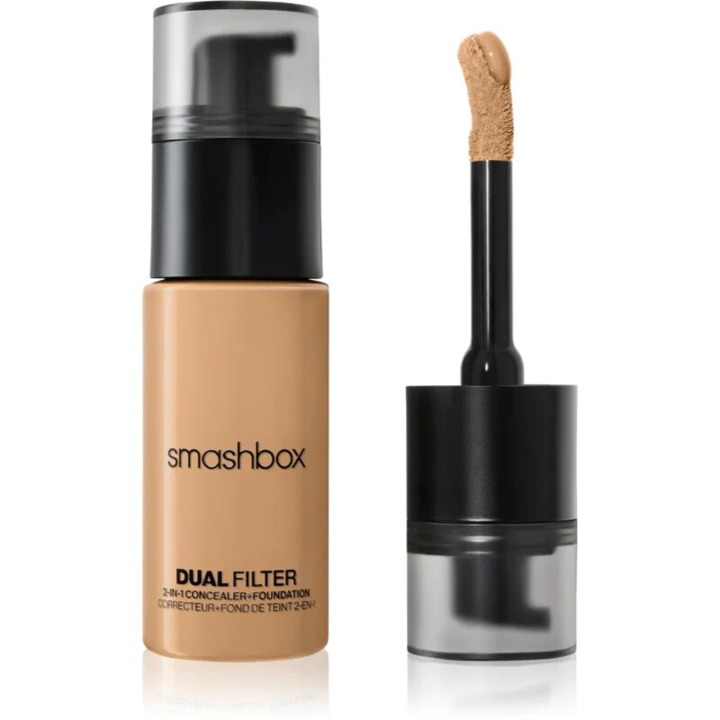 Smashbox DUAL-FILTER 2-in-1 Concealer + Foundation грим и коректор цвят Light 11 Warm 23.6 мл.