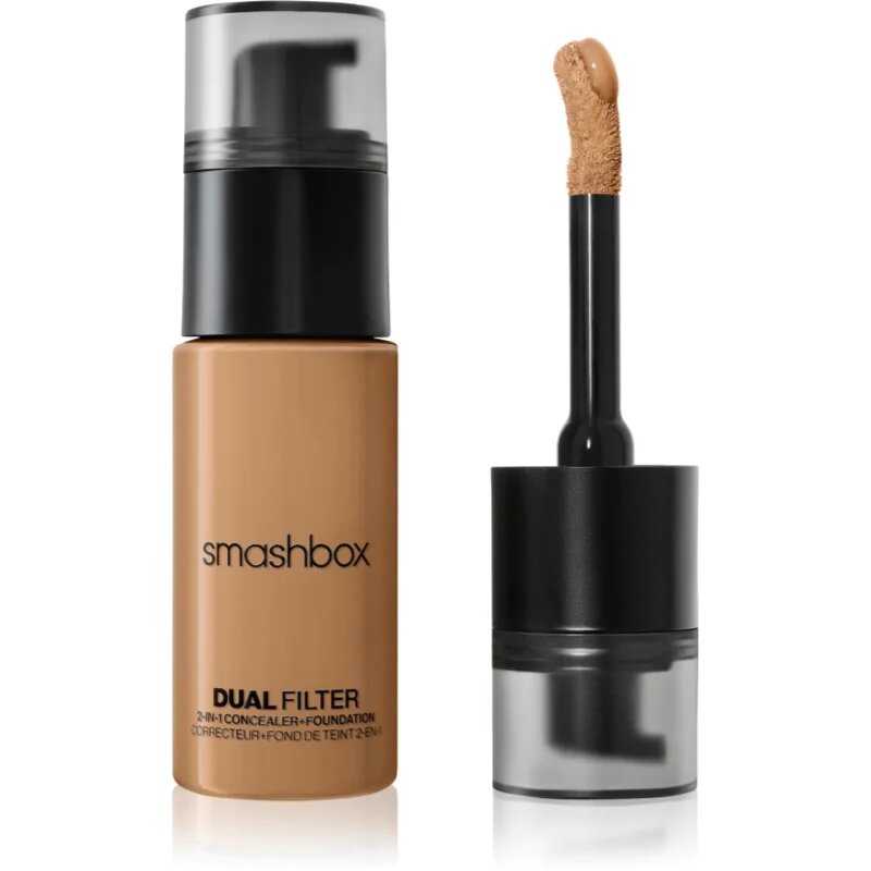 Smashbox DUAL-FILTER 2-in-1 Concealer + Foundation грим и коректор цвят Tan 22 Neutral 23.6 мл.