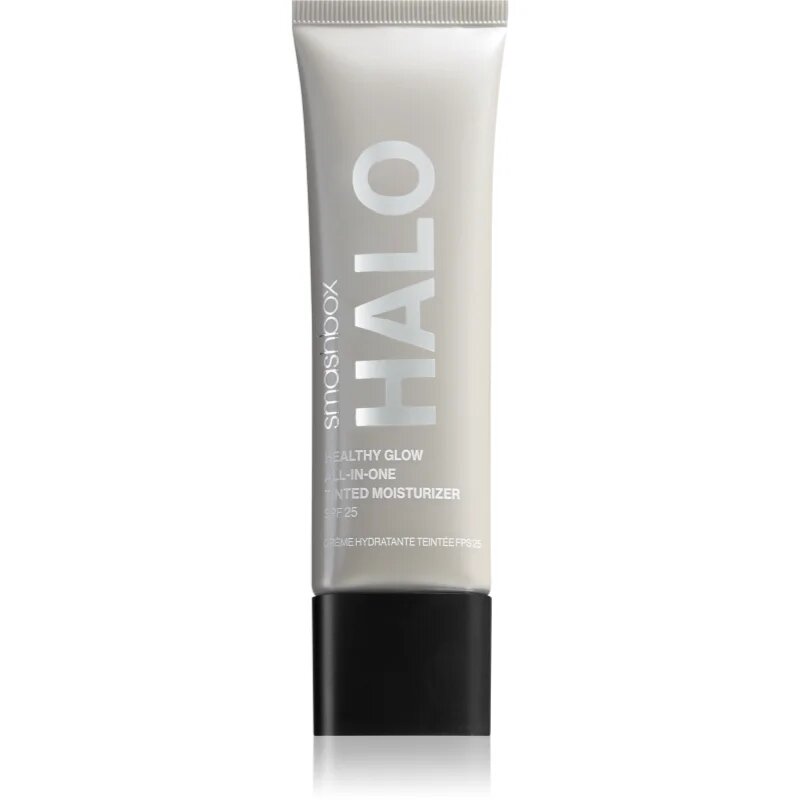 Smashbox Halo Healthy Glow All-in-One Tinted Moisturizer SPF 25 Mini тониращ и хидратиращ крем-гел с озаряващ ефект SPF 25 цвят Dark 12 мл.