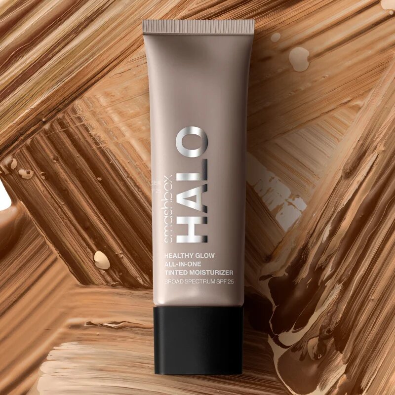 Smashbox Halo Healthy Glow All-in-One Tinted Moisturizer SPF 25 тониращ и хидратиращ крем-гел с озаряващ ефект SPF 25 цвят Medium Tan 40 мл.