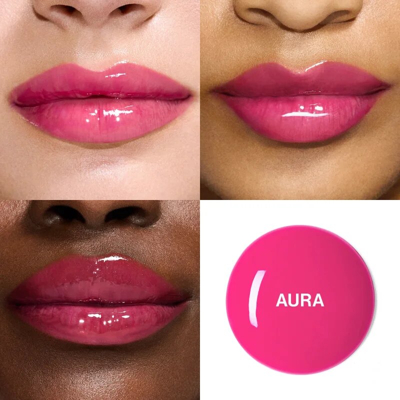Smashbox Halo Plump + Glow Lip Gloss хидратиращ блясък за устни за обем на устните цвят Aura 4.6 мл.