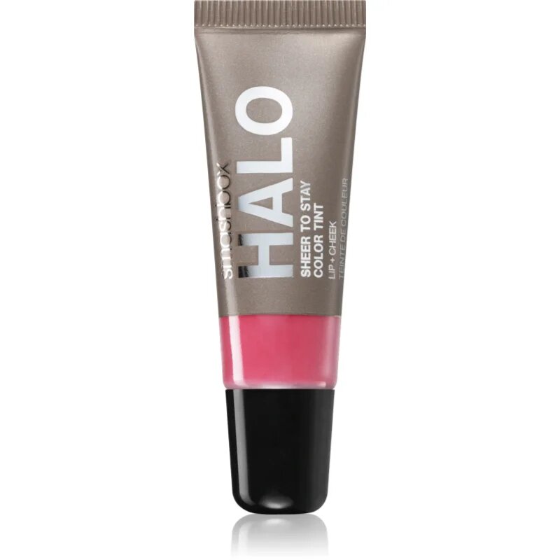 Smashbox Halo Sheer To Stay Color Tints течен руж и блясък за устни цвят Blush 10 мл.