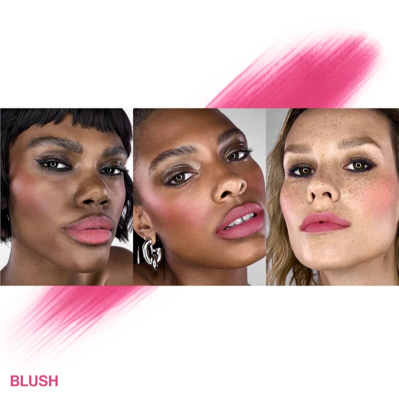 Smashbox Halo Sheer To Stay Color Tints течен руж и блясък за устни цвят Blush 10 мл.