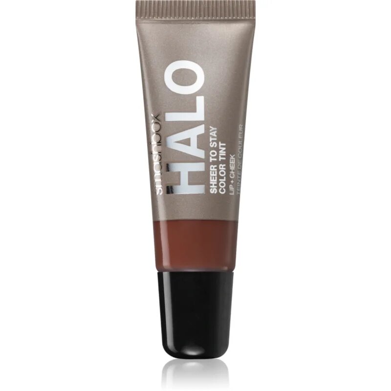 Smashbox Halo Sheer To Stay Color Tints течен руж и блясък за устни цвят Terracotta 10 мл.