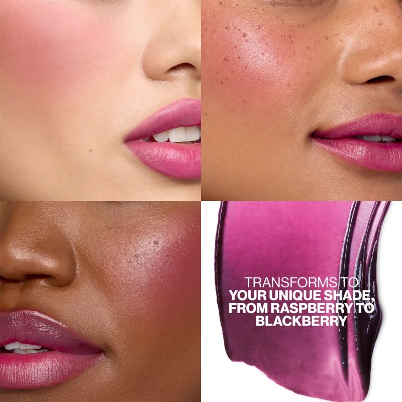Smashbox O-NOIR PH Cheek + Lip Tint тониращ балсам за устни с реакция на pH цвят Berry 2.5 гр.