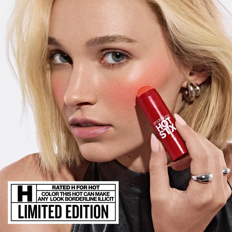 Smashbox POP LX Blush кремообразен руж в стик цвят Hi-Fi Heat 5 гр.