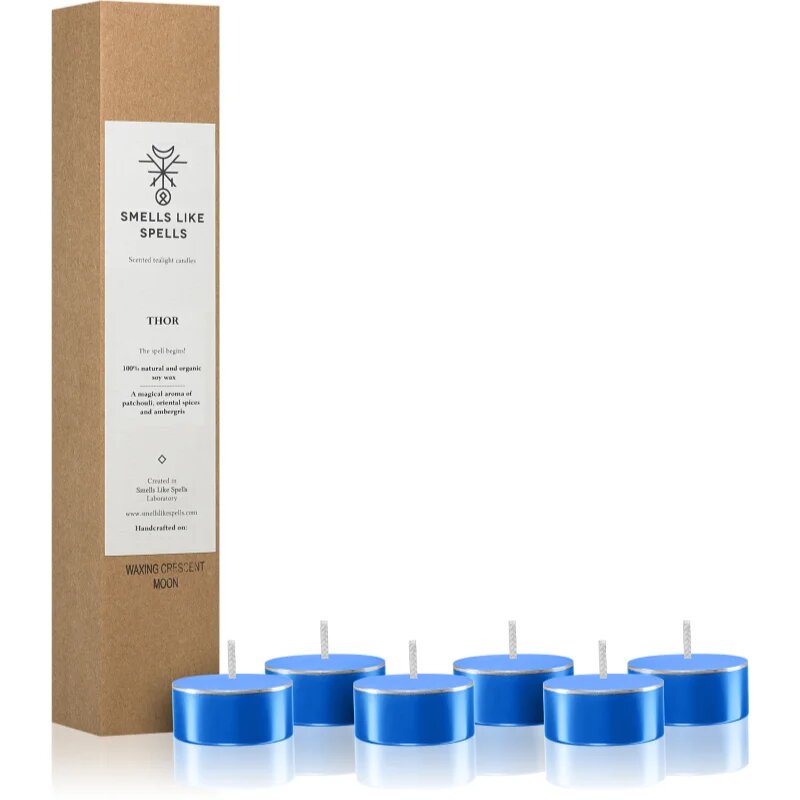 Smells Like Spells Norse Magic Thor чаена свещ (concentration/career) 6 бр.