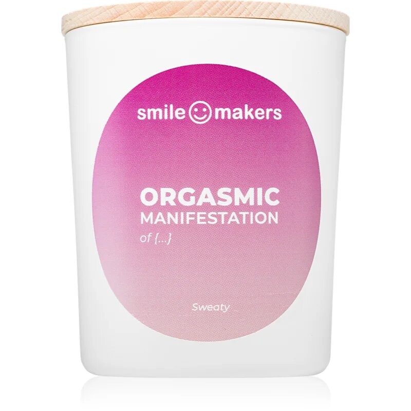 Smile Makers Orgasmic Manifestations ароматна свещ Sweaty 180 гр.