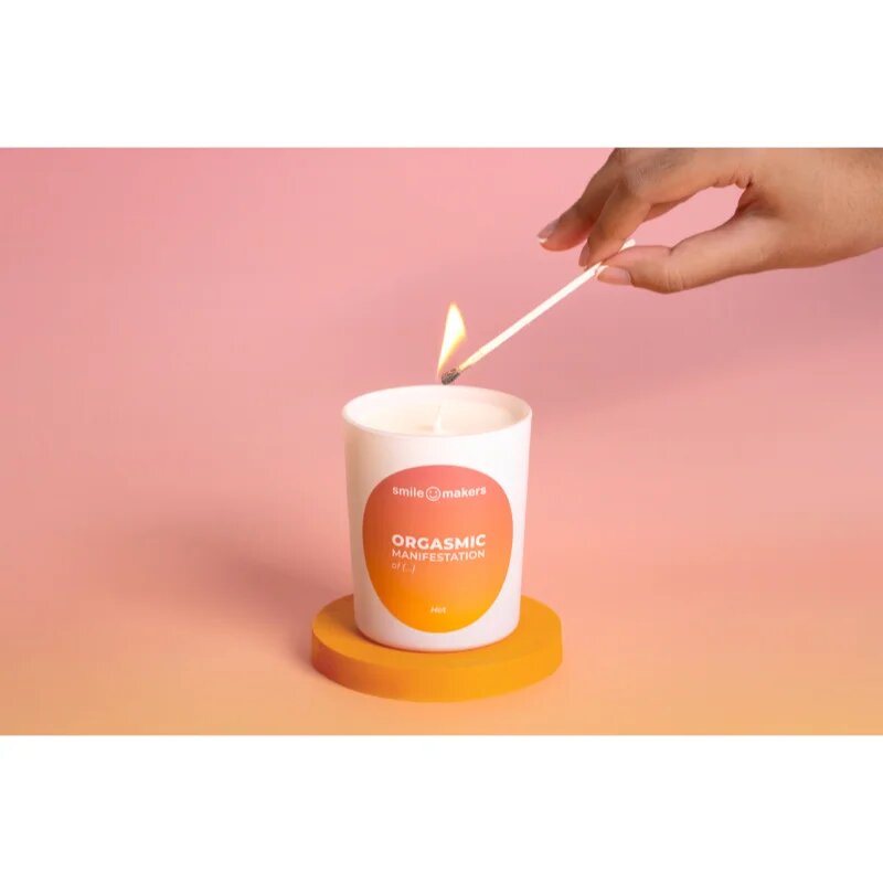 Smile Makers Orgasmic Manifestations Hot ароматна свещ Hot 180 гр.
