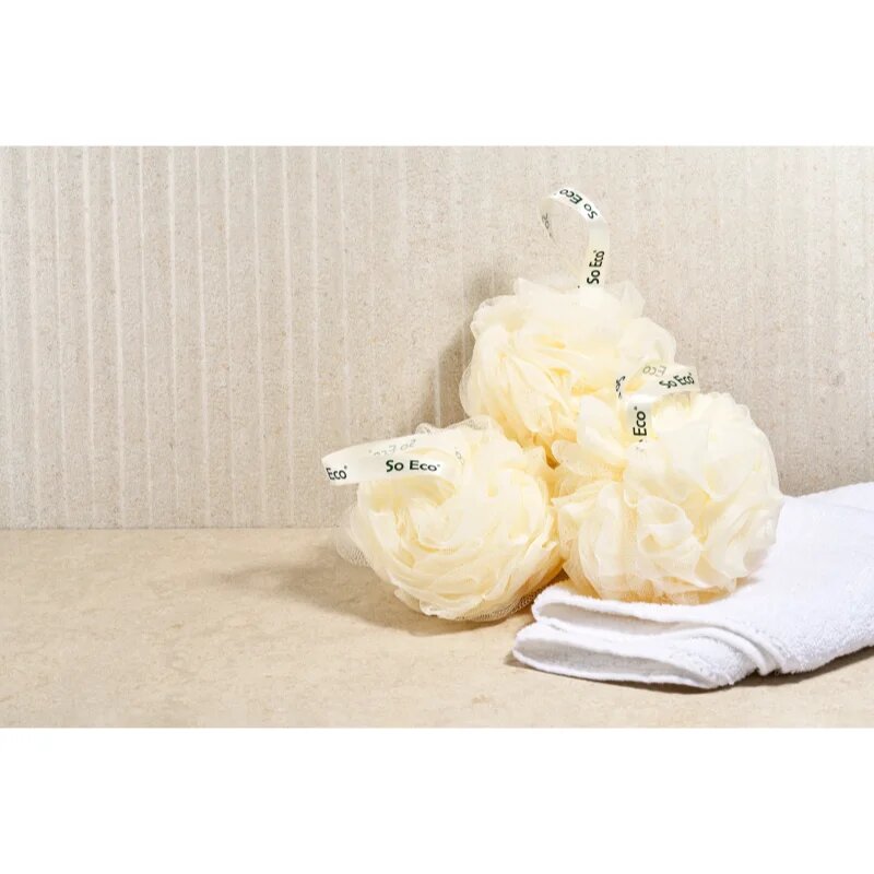So Eco Bath & Shower Pouf гъба за баня 3 бр.