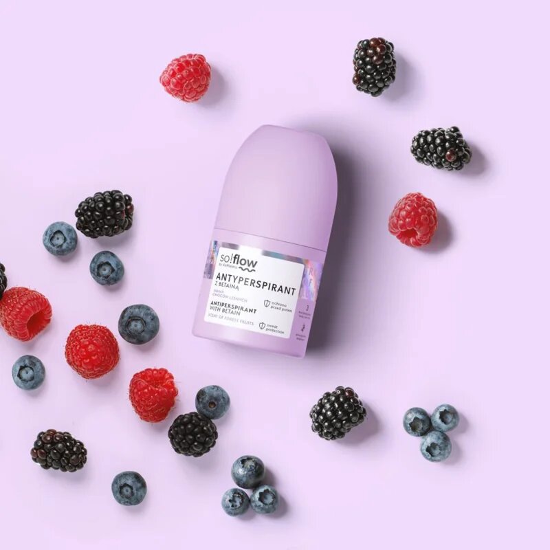 so!flow Antiperspirant рол- он против изпотяване за жени Betain Scent Of Forest Fruits 50 мл.
