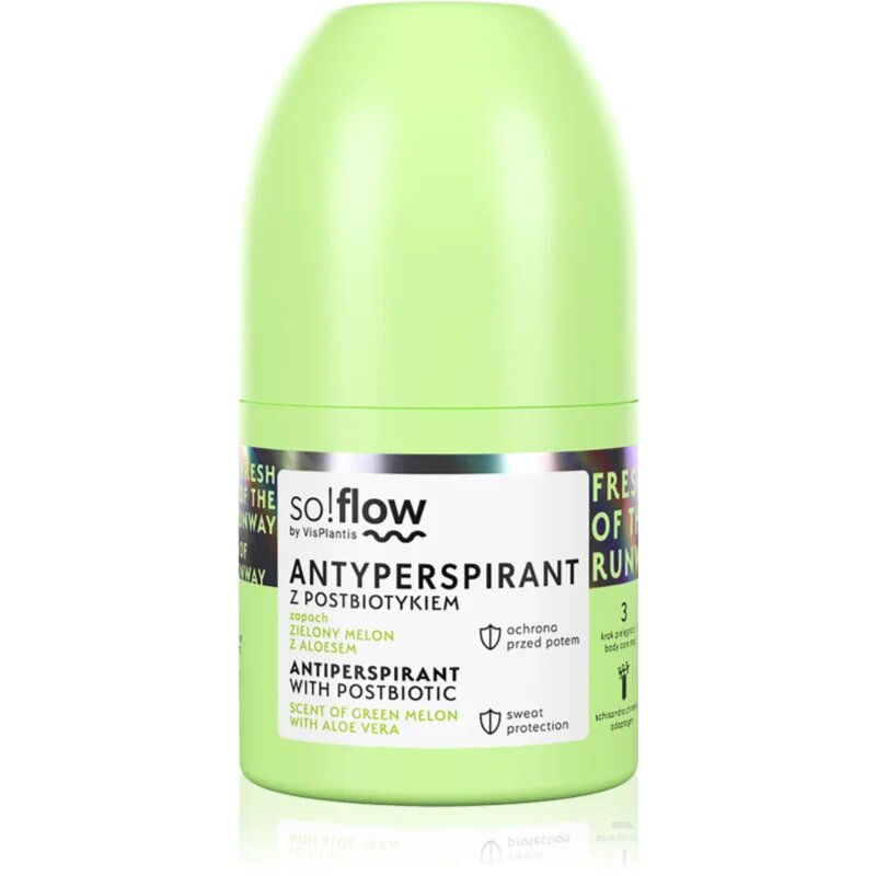 so!flow Antiperspirant With Postbiotic рол- он против изпотяване 50 мл.