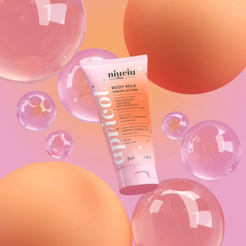 so!flow Apricot Lemonade Body Milk тоалетно мляко за тяло 200 мл.