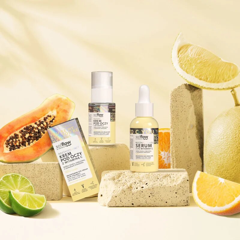 so!flow Brightening Eye Cream With Vitamin C детоксикиращ и озаряващ крем за околоочната зона с витамин С 15 мл.