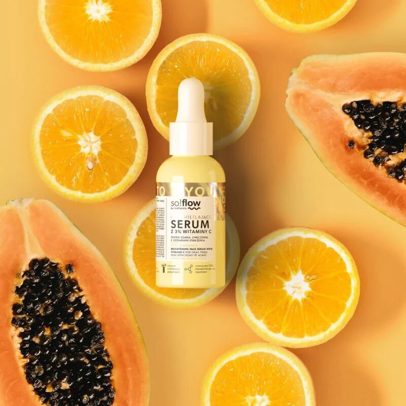 so!flow Brightening Face Serum With Vitamin C озаряващ серум с витамин С 30 мл.