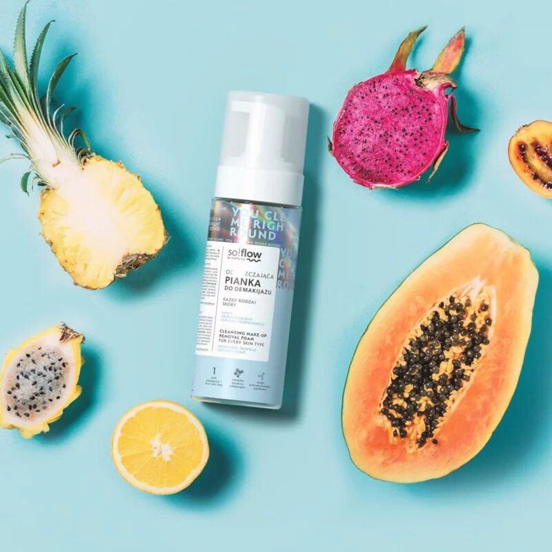 so!flow Cleansing Make-Up Removal Foam нежна почистваща пяна 170 мл.