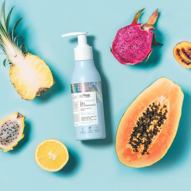 so!flow Cleansing Make-Up Removal Gel почистващ и премахващ грима гел за всички типове кожа на лицето 150 мл.