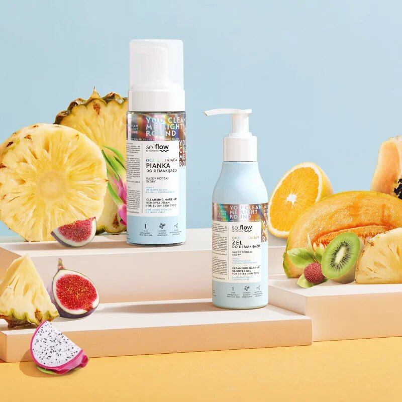 so!flow Cleansing Make-Up Removal Gel почистващ и премахващ грима гел за всички типове кожа на лицето 150 мл.