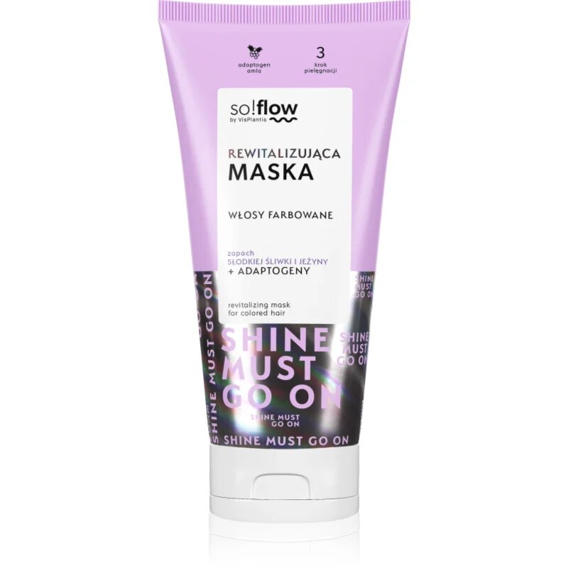 so!flow Coloured Hair Revitalizing Mask интензивна ревитализираща маска за боядисана коса 200 мл.
