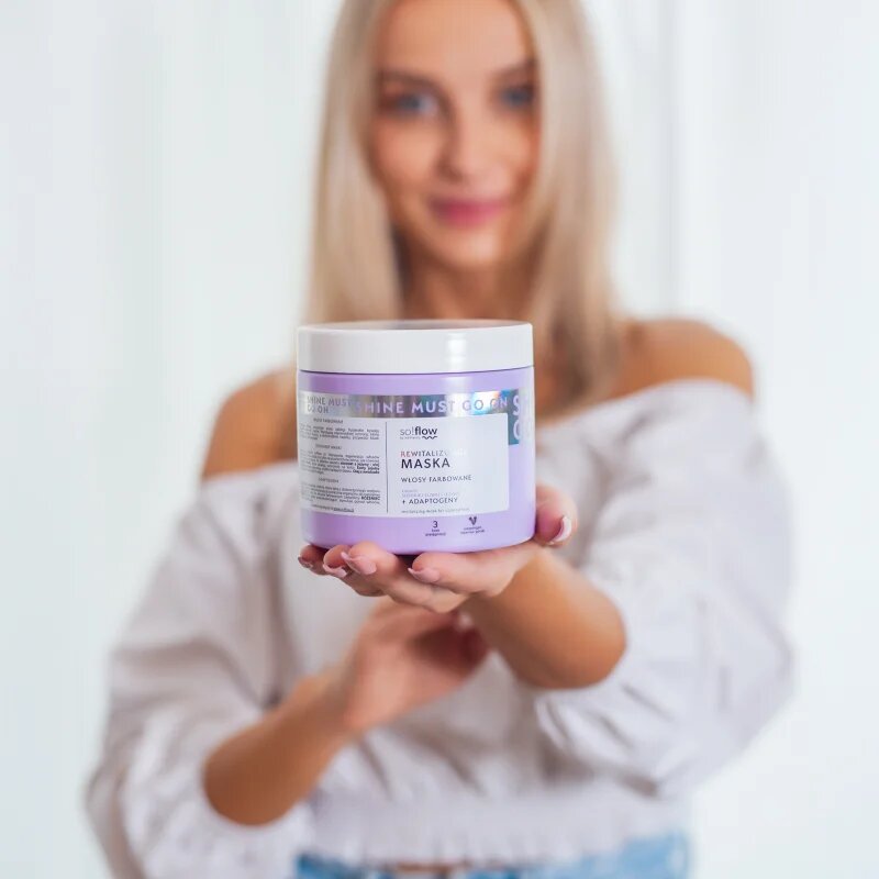 so!flow Coloured Hair Revitalizing Mask интензивна ревитализираща маска за боядисана коса 400 мл.