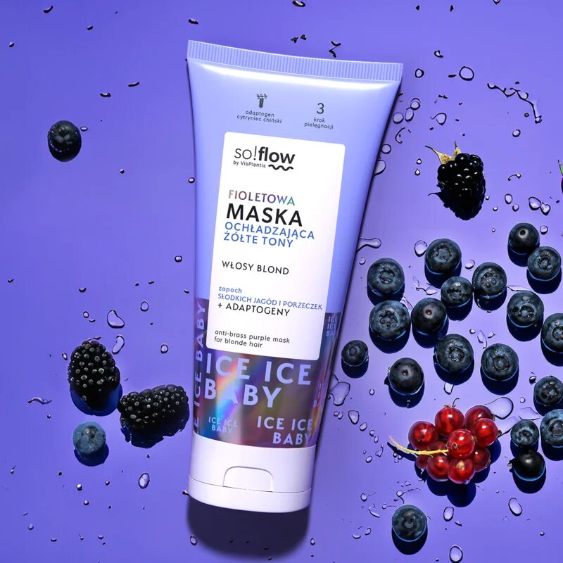so!flow Cooling Mask Blonde Hair маска за коса неутрализиращ жълтеникавите оттенъци 200 мл.