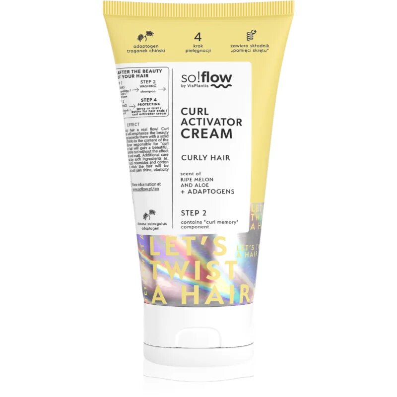 so!flow Curly Hair Curl Activator активатор за къдрици 150 мл.