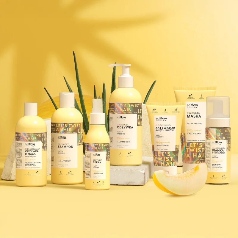 so!flow Curly Hair Nourishing Fixing Foam пяна за къдрава коса 170 мл.