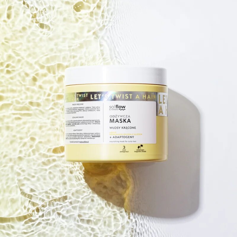 so!flow Curly Hair Nourishing Mask подхранваща маска за къдрава коса 400 мл.