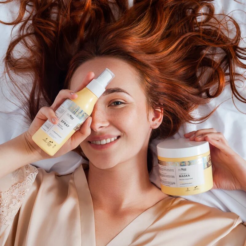 so!flow Curly Hair Nourishing Mask подхранваща маска за къдрава коса 400 мл.