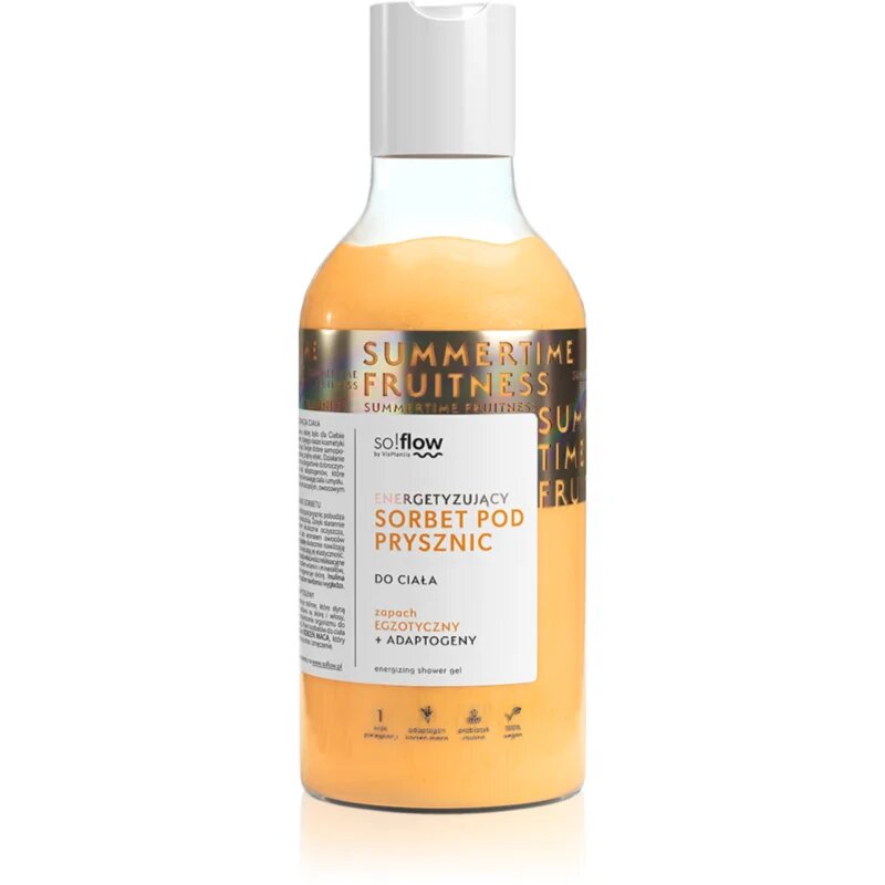 so!flow Energizing Shower Sorbet хидратиращо сорбе за тяло под душа 400 мл.