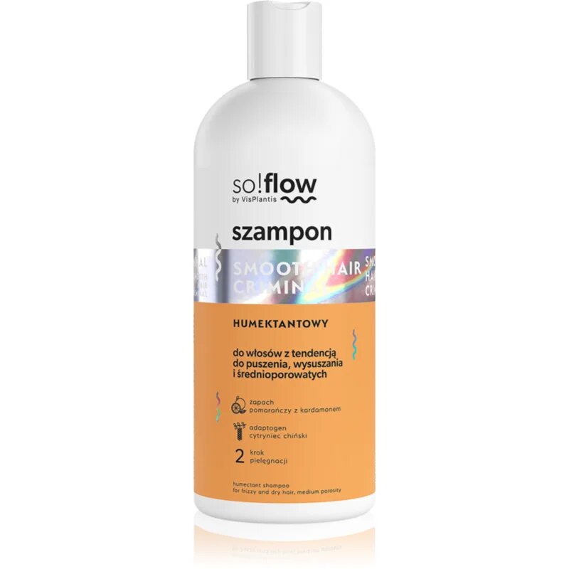 so!flow Frizzy and Dry Hair Humectant Shampoo изглаждащ шампоан против цъфтене 300 мл.