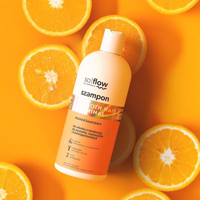 so!flow Frizzy and Dry Hair Humectant Shampoo изглаждащ шампоан против цъфтене 300 мл.