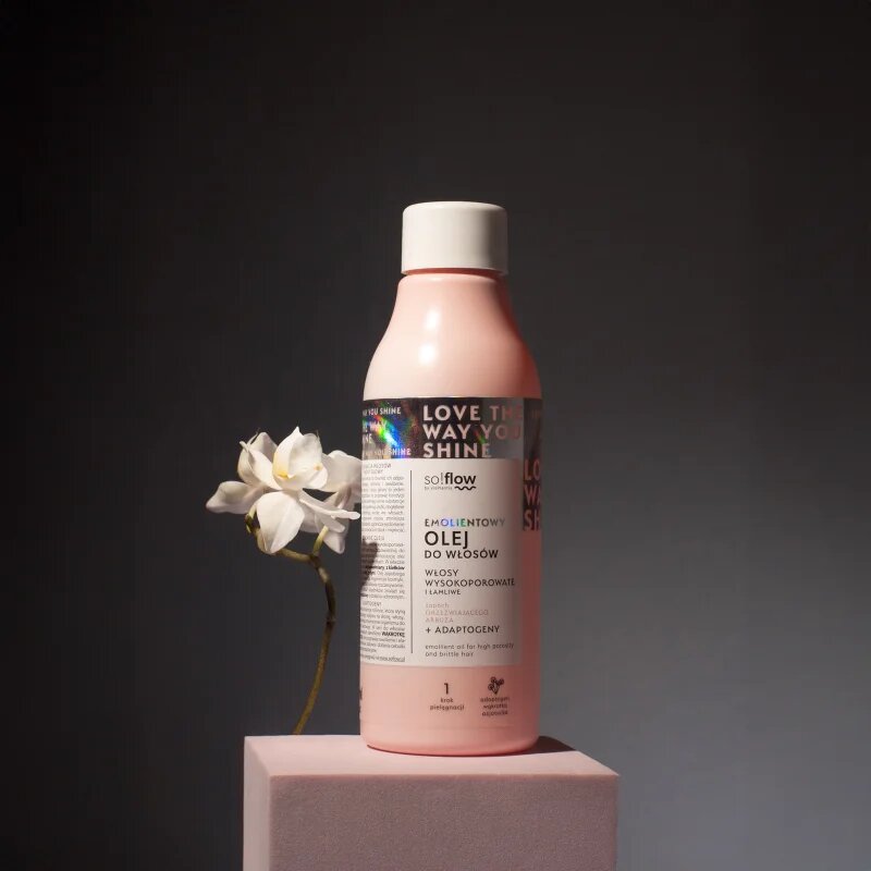 so!flow High Porosity Hair Emollient Oil хидратиращо олио за крехка и стресирана коса 150 мл.